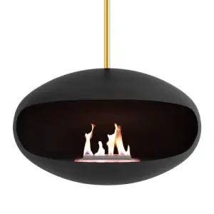 Cocoon Aeris - Black with Brass Pole