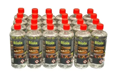 48L Biola Premium Bioethanol Fuel. Clean and Odour Free Fireplace Fuel