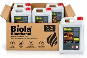 375L (Half Pallet) Biola Premium Bioethanol Fuel Bulk Pack