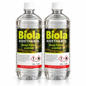 Biola Deep Forest Fragrance Bioethanol Fuel 12L Box