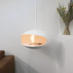 Cocoon Aeris - White Shell with White Pole